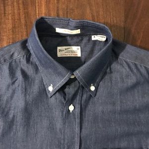 GANT RUGGER Denim Button Down Shirt